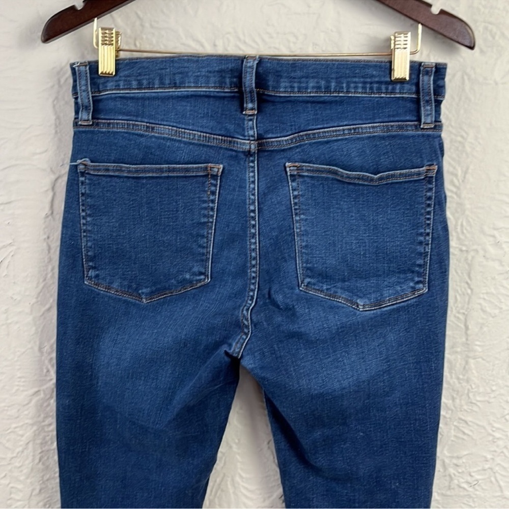 J Crew Button Fly High Rise Skinny Jeans Excellent Size 29 - Picture 6 of 9